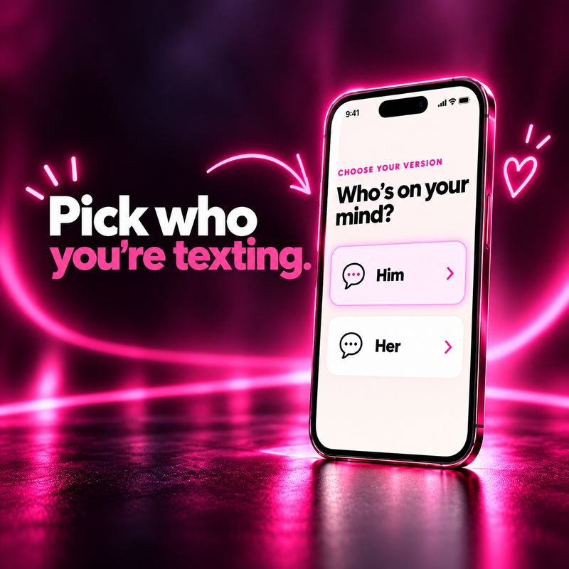 Pick who you’re texting