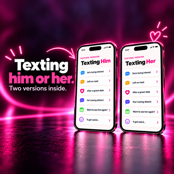 Texting him or her